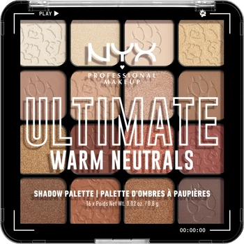 Paleta cieni do powiek NYX Professional Makeup Ultimate Shadow 05 Warm Neutrals 12.8 g (800897246501)