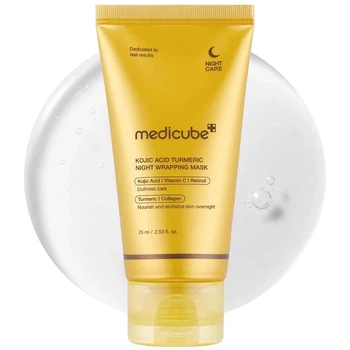 Ночная маска для лица Medicube Kojic Acid Turmeric Night Wrapping Mask 75 мл