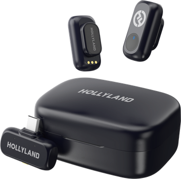 Mikrofon Hollyland Lark A1 Duo USB-C RX + Charging Case (6976068118374)