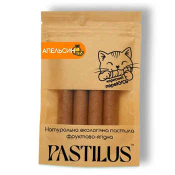 Пастила фруктово-цитрусова PASTILUS АПЕЛЬСИН 50 г