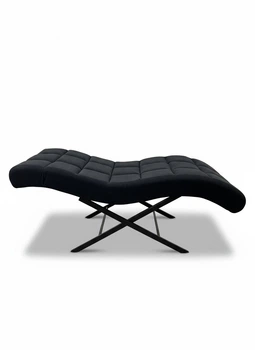 Кушетка анатомическая 3D Mr Helix, Черная