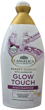Крем-гель для душа L'Angelica Beauty Essence Glow Touch с ниациномидом и экстрактом жасмина 500 мл