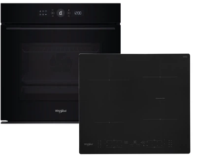 Комплект Духова шафа електрична Whirlpool WOI5S8CM1SBA + Варильна поверхня індукційна Whirlpool WB B8360 NE