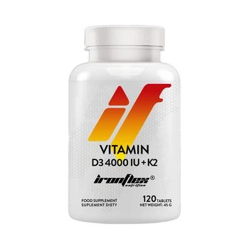 Вітамін D3 + K2 IronFlex Vitamin D3 4000 + K2 120 tabs