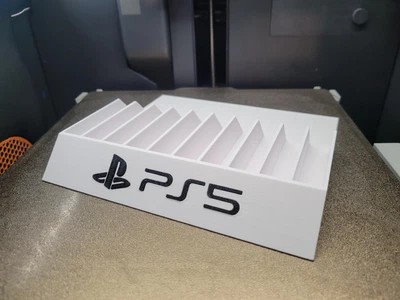 Тримач підставка для дисків PlayStation 5 білий
