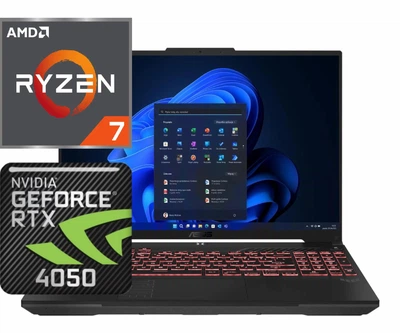 Ноутбук (2025) для геймінгу ASUS TUF Gaming A16 Ryzen 7 7445HS/ 16GB / 512GB/ RTX4050 / 16" 144Hz