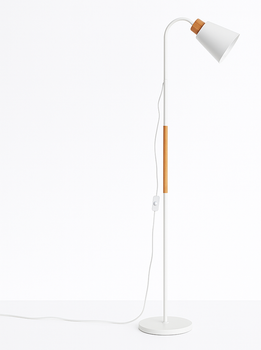 Торшер Bergs 1060-FL-1 White E27 40W