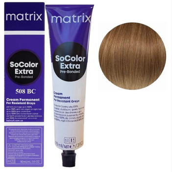 Крем-краска для волос Matrix Socolor Beauty Extra №508BC Светлый коричнево-медный блондин 90 мл
