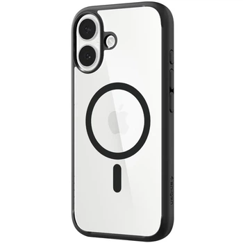 Чехол панель OEM SGP SPIGEN Ultra Hybrid MagSafe MagFit Magnetic Ring для Apple iPhone 17 (6.3") Black