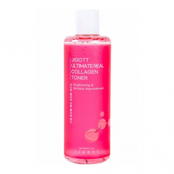 Тонер для омолоджування для обличчя із колагеном Jigott Ultimate Real Collagen Toner 300ml