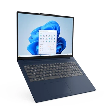 Ноутбук Lenovo IdeaPad Slim 3 15AHP10 (83KA006GRM), 15.3" / 1920 x 1200px / IPS / 60Hz / Ryzen 7 8840HS / RAM 16 ГБ / SSD 1 ТБ / Radeon 780M / Без ОС / Синій