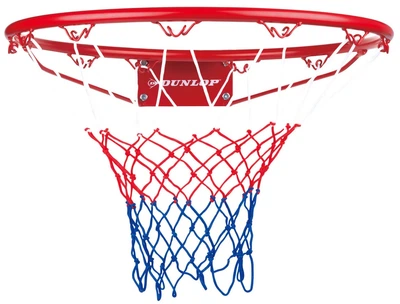 Obręcz do koszykówki Dunlop z siatką 45 cm (1930026) (8711252227320)