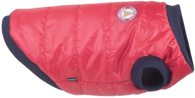 Kurtka dla psów Amiplay Bronx puchowa 29 cm Czerwona (5907563254879)