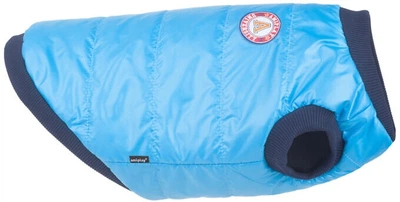 Kurtka dla psów Amiplay Bronx puchowa 29 cm Niebieska (5907563254886)