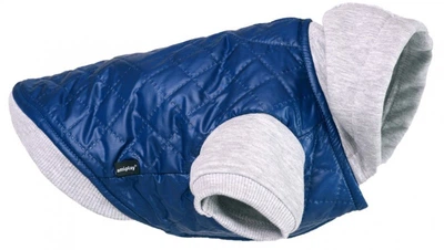 Куртка для собак Amiplay Boston з капюшоном 25 см Синя (5907563239647)