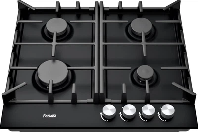 Варильна поверхня газова Fabiano FHG 3744 VGHT Black