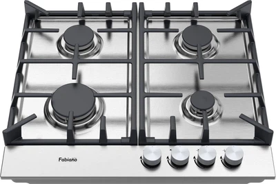 Варильна поверхня газова Fabiano FHG 3744 VGHT Inox