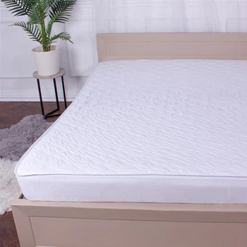 Наматрасник хлопковый MirSon Cotton Двусторонний Aloe vera 268 160x200 (2200000340108)