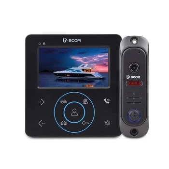Комплект видеодомофона BCOM BD-480M Black Kit