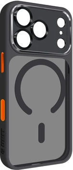 Чехол для смартфона ArmorStandart Unit-C MagCase SE для Apple iPhone 17 Pro Black Orange (ARM86318)