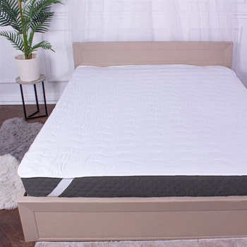 Наматрасник MirSon Eco Light №1712 EcoSilk Air-Soft обычный на резинке по углам White 70x190 см (2200002888196)