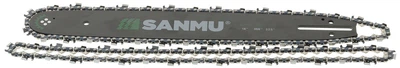 Шина SANMU 16" (38 см) + цепь (2шт) для твердых пород 0,325" 32 зуба паз 1,5 мм, цепш892