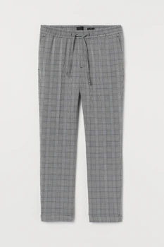 Штани Slim Fit з віскозою для жінки H&M 0766402-018 XS сірий