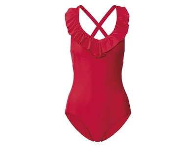 Купальник закритий на підкладці для жінки Esmara CREORA® 406419 36(S) кораловий