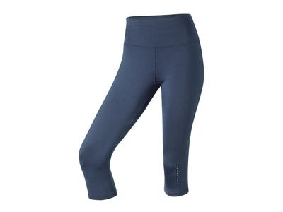 Спортивные капри с карманом для ключей для женщины Crivit LYCRA® 418953 S темно-синий