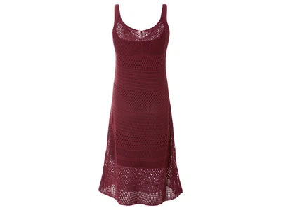 Платье вязаная для женщины Esmara LIDL 461210_472807 L Бордовый