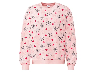Світшот з начосом для жінки Disney Minnie Mouse 392933 M рожевий