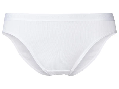 Трусики-слип в рубчик для женщины Esmara LYCRA® 434574-1 L Белый