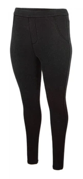 Джегінси приталеного крою для жінки Kaufland by Rock Your Curves 439438 L чорний