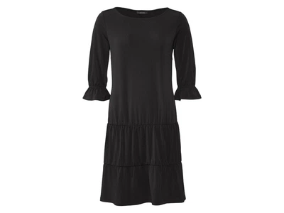 Платье рукав 3/4 для женщины Esmara LYCRA® 325583 L Черный