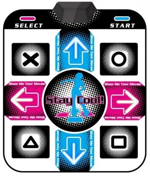 Танцевальный музыкальный детский коврик Extreme Dance Pad подключение USB+ТВ на телевизор компьютер ноутбук