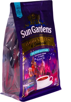 Чай черный Sun Gardens 1000 Nights of Scheherazada 40 пакетиков-конвертов по 1.5 г (SG556)
