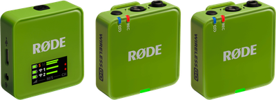 System radiowy Rode Wireless Go III Green (698813016563)