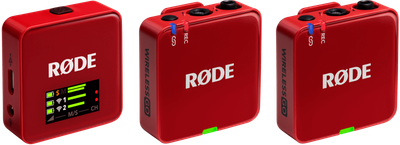 System radiowy Rode Wireless Go III Red (698813016648)