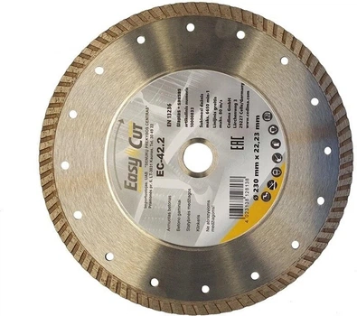 Алмазний диск Cedima Blade Turbo EC-42.2 180 x 2.4 x 22.23 мм (4023138132173)