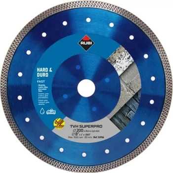 Алмазний диск Rubi Turbo Viper Super Pro 200 / 25.4 мм (8413797319361)