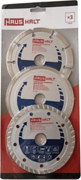 Набір алмазних дисків Haushalt 230DWTB 3 шт (4772013228240)