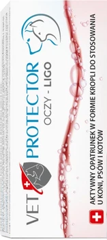 Krople-opatrunek do oczu JM Sante Pharma Vet Protector Oczy-Ligo dla psów kotów i koni 3 ml (5902596718626)