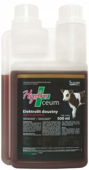 Elektrolit doustny ScanVet HydroCeum dla cieląt 500 ml (5906196669135)