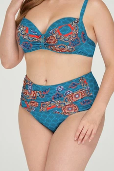 Плавки слип Marc & Andre 7(3XL) Бирюзовый/Красный (72232)