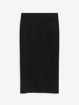 Спідниця міді ARKET stretch midi skirt 1251962001 XS Чорний