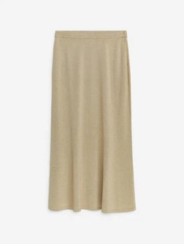 Спідниця міді ARKET knitted midi skirt 1218434001 XS