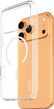 Etui plecki CARE by Panzer Glass Flagship Case Transparent Urban Explorer w. White MagSafe do Apple iPhone 17 Pro Max (CR48537)