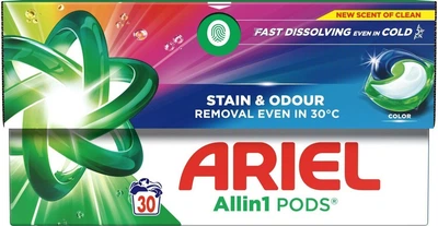 Капсули для прання Ariel Color All in 1 Pods Color 30 шт (8700216766173)