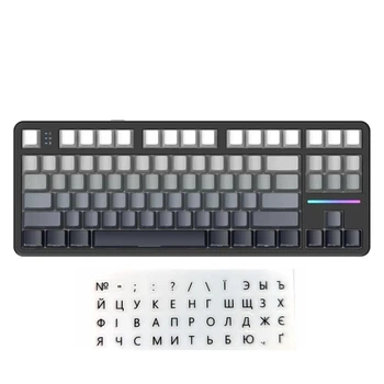 Клавиатура Attack Shark x87 беспроводная механическая, TKL 87%, RGB, hot-swap, черный (AS-X87)