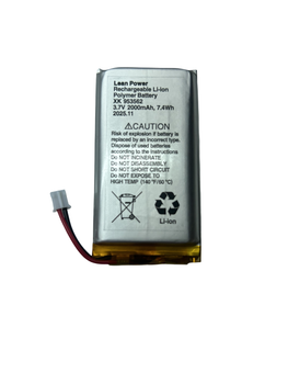 Аккумулятор для Ajax Hub / Hub Plus / Hub 2 / Rex / 3.7V 7.4Wh 2-pin XK 953562 2025